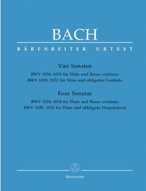 J. S. Bach - 4 sonate pentru Flaut și bas continuu - BWV 1034-1035